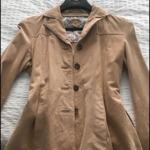 Women’s Suede Leather Jacket